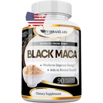 비브락스랩 페루 블랙 마카 뿌리 루트 분말 파우더 1000mg 90정 45일분, 기본