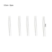 핸드피스 변환기 본딩 벤딩 보석십자수도구 도구 장비 5/6Pcs 페르시 견인 핀 개방형 팔찌 및 목걸이 DIY 쥬얼리 바늘 스레드 천공, [01] 5.5 cm