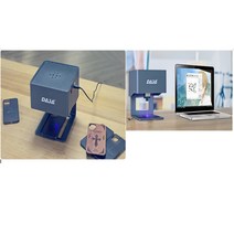 휴대용 소형 미니 레이저 각인기 마킹기 레이져각인기 용접기 조각 가죽 가정용 경량, 새로운 업그레이드 휴대폰 블루투스 DJ6