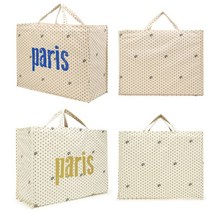 봉통에코백 파리스 에코가방 기저귀 여행용 캔버스천 paris 가방