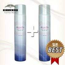 밀본 니제르 드레시아 에어왁스 홀드핏 베일 헤어스프레이, 2개, 180g