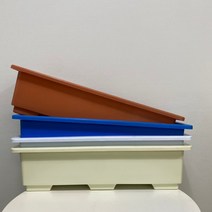 루아데코 초화박스 텃밭화분 모종심기 플라스틱 옥상 아파트 실내 베란다 텃밭상자, 흰색