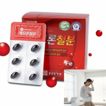 빈혈에좋은 철분부족 어지럼증 임산부 다이어트 철분제 영양제