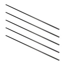 Fielect 탄소 섬유 스트립 바 1x3x200mm 길이 인발 성형 플랫 연 RC 비행기용 5개, 5pcs