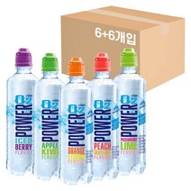 파워오투 500ml X12펫 오렌지레몬/애플키위/아이스베리/자몽/패션후르트라임, 애플키위 (23.5.7까지)