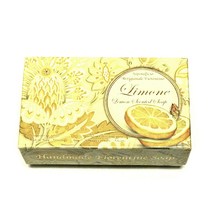 Saponificio Artigianale Fiorentino 이탈리아산 싱글 바 비누 레몬 297.7g 고급 피오렌틴 럭셔리 목욕 USA 미국