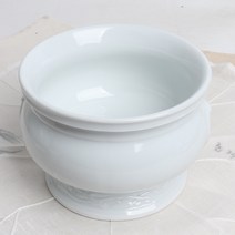 백자 향로 향꽂이 中, 1개