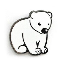 북극곰 뺏지.로고마크