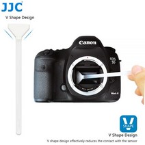 JJC 24mm 카메라 풀 프레임 센서 클리너 CCD CMOS 청소 도구 캐논/니콘/소니/올림푸스/펜탁스/파나소닉용 깨끗한 면봉 키트, 12PCS
