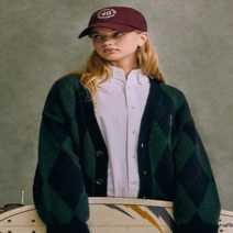 후아유 공용 스티브 아가일 가디건 2color WHCKC4923U