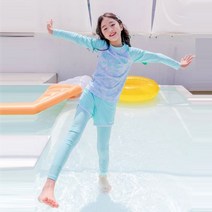 버블트리 블루문래쉬가드세트