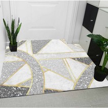 북유럽 현관 코일 매트 패턴 신발털이 신발장 코일매트 층간소음 사무실 세탁실 엘리베이터, G개, 90x120cm