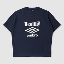 [국내매장판] 엄브로 반팔 맨투맨 와플지 네이비 UO221CFS52