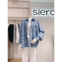 [시에로] 별자수 4포켓 오버핏 데님셔츠 SG2SHF751 (P001486209)