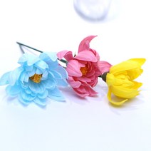 국화 비누꽃 낱개 판매 조화 도매, #14_그린