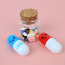 캡슐 볼펜 짧은볼펜 알약볼펜 펜 특이한 볼펜 비타민볼펜 귀여운볼펜 볼팬, 3단형