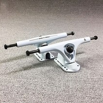 Longboard 트럭 다채로운 스케이트 보드 다리 전문 7 인치 슬라이드 브래킷 부품 댄싱, white, China, white - China