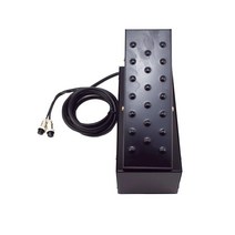 논가스 CO2 스폿 아크 알곤TIG 용접 풋 페달 원격 전류 컨트롤러 2 핀 3 에어 소켓 2.5M 와이어 펄스 AC D, 한개옵션0