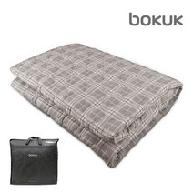 보국전자 전기요 커피브라운 에어셀 워셔블 BKB-1606S(싱글) 100x180 가정용 캠핑용