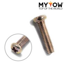 둥근머리 머신 볼트 4mm 십자 스크류 나사 PH형 피스, 쿠팡업 4X30mm