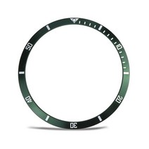 기어봉커버 삼성 호환 갤럭시 시계 4 클래식 46mm 42mm 기어 S3 프론티어 커버 접착 케이스 스마트 워치 스케일 링 액세서리 용 금속 베젤, [04] Galaxy Watch 42mm, [04] Green Time