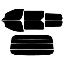 현대 그랜드스타렉스 (07년~21년) 측후면 썬팅필름, 3밴 글라스, RTF-7S 15 (중간)