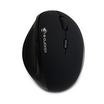 지클릭커 인체공학 무선 마우스 GM-WC810L, 블랙