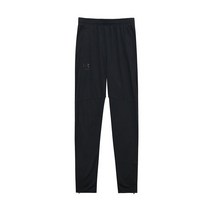 언더아머 UA 피케 트랙 팬츠 블랙 남자 트레이닝 스포츠 바지 1366203-001