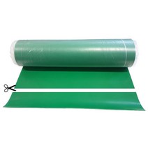 녹색 작업대고무판 크로마키 바닥 깔판 고무판 재단판매 (두께 1.6mm - 9.6mm 폭91cm), 6.4T * 91cm * 10cm, 1개