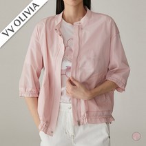 올리비아로렌 비비올리비아 등판 프린트 밴드넥 점퍼 VVCCLXM5221
