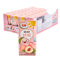 32팩 하이 피치 복숭아 돌 Dole 120ml 1박스, Dole 돌 하이 피치 복숭아 120ml 32팩 1박스