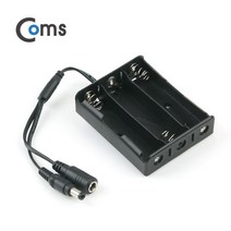 배터리 홀더 케이스 (18650) 3구 DC 5.5(MF) 15cm Y형, 1, 1개