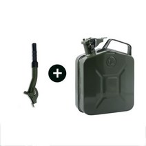 5L Jerry Cans 금속 고무 Jerry gerry는 Spout Flexible Nozzle Petrol 연료 씰 링 휘발유 캔 Jerry Can, 세트