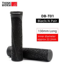 싱크라이더 씽크라이더 싱크라아더x7pro 뉴싱크라이더ThinkRIder-MTB 자전거 실리콘 핸들바 그립 단일 잠, 01 DB-T01 Black