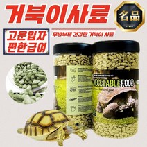 [렙츠] 육지 거북이 사료 야채기반 (350g x 16PCS 1BOX) 파충류 전문몰, 육지거북 사료 야채기반 350g [16PCS 1BOX]