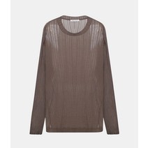 아워레가시 22년 2226 올리브 러플 실크 박스 롱 슬리브