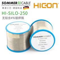Sommer 케이블 HI-SILO-250 HICON 실버 솔더 4% 무연 어코드 고성능