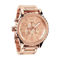 [닉슨] NIXON 시계 남성 51-30 CHRONO 크로노 그래프 올 로즈 골드 A083897 A083-897D []