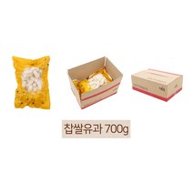찹쌀유과 700g 추석 전통과자 선물 세트 타래과 한과박스