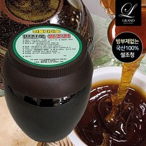국내산 100% 무방부제 무첨가물 무설탕 전통 쌀조청 1.2kg 조청쌀엿 깊고 진한 국산 쌀엿조청 수제조청 물엿 올리고당 옛날조청, 국산 쌀조청 600g