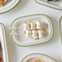 정품 시라쿠스 메이플 코지 둥근사각접시 20cm 4컬러, 시라쿠스 메이플 코지 둥근사각접시 20cm[스프링그린]