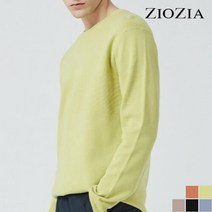 지오지아 남성용 워셔블 라운드 니트 AEB1ER1101