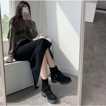 데이모드 여성용 편안한 앵클 부츠