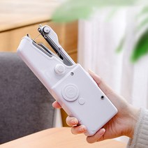 한손 사용 자동 핸드 미싱기 우리집 땀따미 미싱사 휴대용 초보 미니 재봉틀 초간편 오버록, 자동핸드미싱기