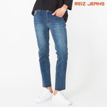 라이츠진 남성 일자 컷팅 슬림 스트레이트 진 팬츠-JECK2324B04