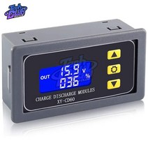 베터리 테스터기DC6-60V 태양 전지 충전기 컨트롤러 모듈 XY-CD60 충전 방전 제어 저전압 전류 보호 보드, 없음