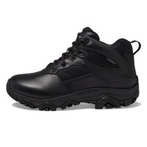 Merrell 남성용 모아브 3 리스폰스 택티컬 미드 방수 밀리터리 부츠 블랙., 8.5