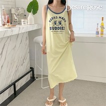 디자이어로즈 디자이어로즈 여자 대학생 캐주얼 끈나시 원피스 4color (8715074)