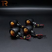 혼다 CG125 LED 헤드라이트 조향등 후미등 세트 커스텀 헤드램프 테일램프, 방향지시등세트 + 1개