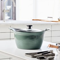 [모던하우스 광주역점] 맛있게 끓여지는 세라믹코팅 곰솥 32CM_CK0122008, 색상:옵션없음